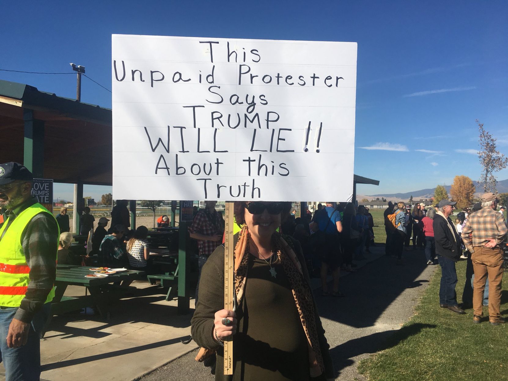 Protester